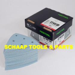 Schuurblad  93x93x93mm P 80 Granat STF V93/6 P80 GR/50 per 50 verpakt | 497392